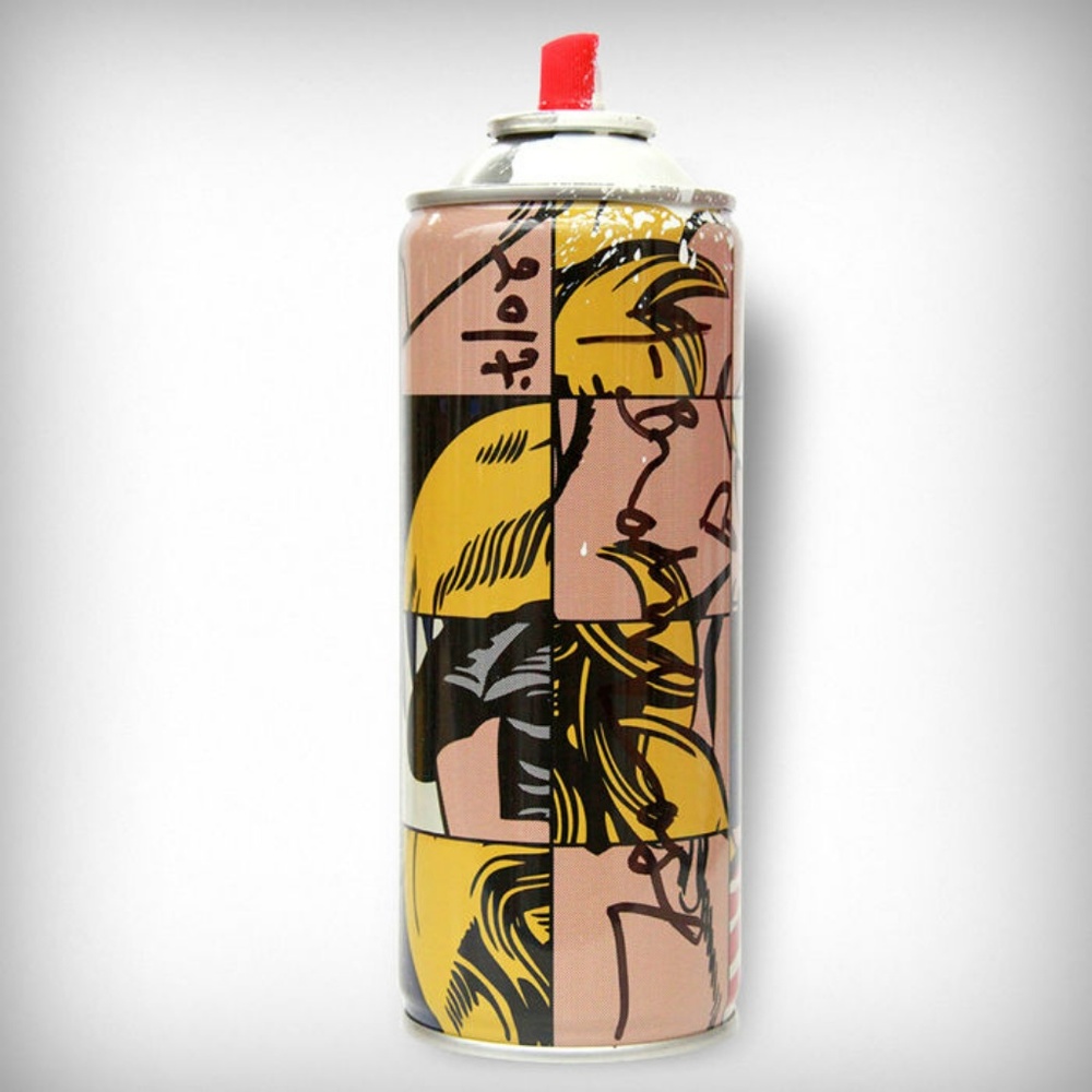 Mr. Brainwash "Spray Can Frankenstein" - White